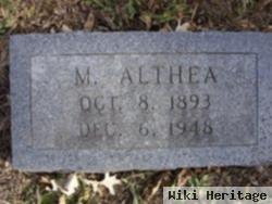 M. Althea Eldridge