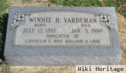 Winnie H Lane Vardeman