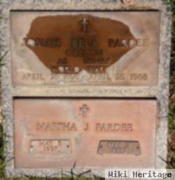 Martha J. Pardee