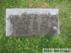 June Martin Dawson