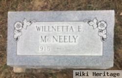 Willnetta Mcneely