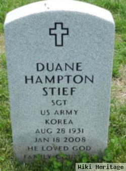 Duane Hampton Stief