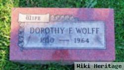 Dorothy F. Wolff