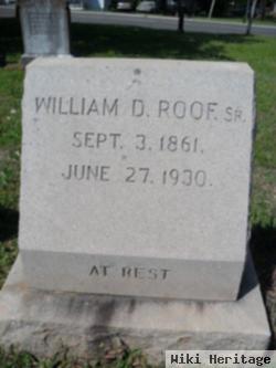 William D. Roof, Sr