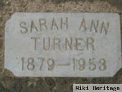 Sarah Ann Shirley Turner