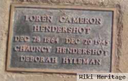 Loren Cameron Hendershot