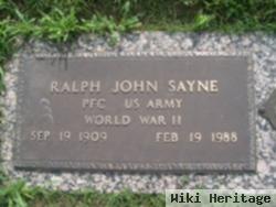 Ralph John Sayne