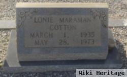 Lonie Maraman Cotton