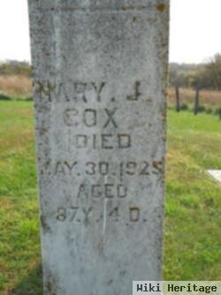 Mary Jane Rockhold Cox
