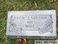 Cecil J. Wire Nelson