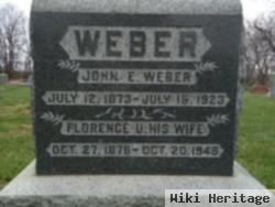 John E Weber