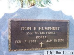 Donovan E. "don" Humphrey