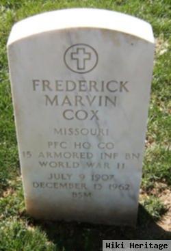 Frederick Marvin Cox