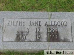 Zilphy Jane Templeton Allgood