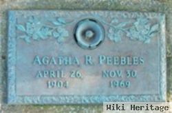 Agatha R Peebles