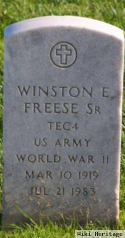 Winston E Freese, Sr