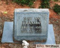 Mary Ann Franklin