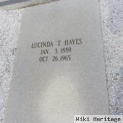 Lucinda T Hayes