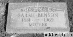 Sarah Benson