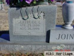 Gertrude L Joiner