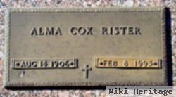 Alma Cox Rister