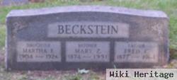 Fred C Beckstein