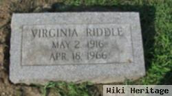 Virginia Alberta Newton Riddle