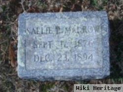 Sallie E. Marrow