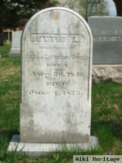 Elizabeth "bettie" Allen Devier