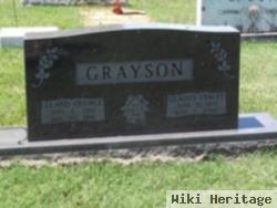 Gladys Evalee Mcpherson Grayson