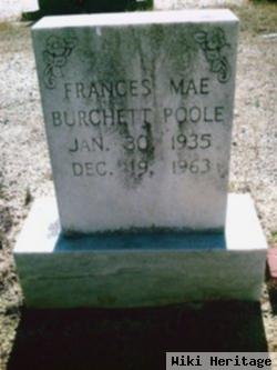 Frances Mae Burchett Poole