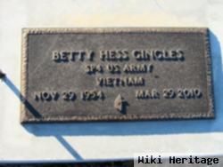 Betty Lou Hess Gingles
