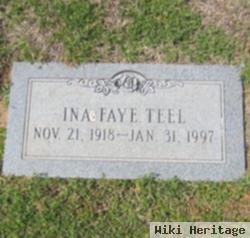 Ina Faye Teel