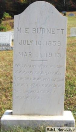 Mary Elizabeth Burnett Burnett