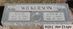 Alph "w.a." Wilkerson