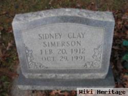 Sidney Clay Simerson