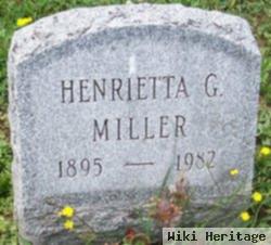 Henrietta G Miller