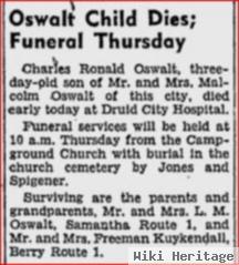 Charles Ronald Oswalt