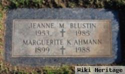 Jeanne Marie Ahmann Blustin