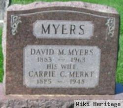 Carrie C Merkt Myers