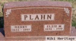 Elsie M. Plahn