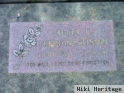 Betty Louise Preston Stinson