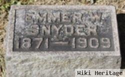 Elmer W Snyder