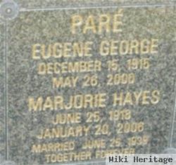 Marjorie Hayes Par