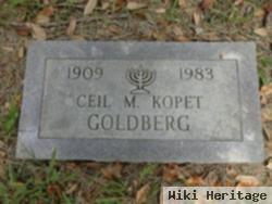 Ceil M Kopet Goldberg