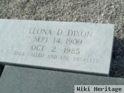 Leona D Dixon