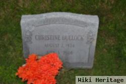 Christine Bullock