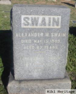 Alexander W. Swain