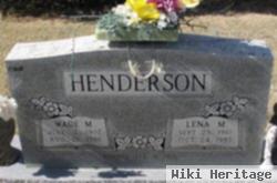 Lena M. Henderson