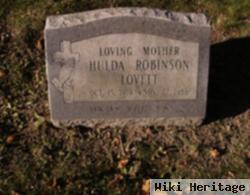 Hulda Robinson Lovett